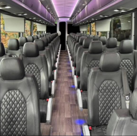 Private Charter Group Black Luxury Sprinter Exterior